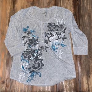 Long Sleeve Top by Style & Co. Sport